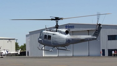 İNSANSIZ UH-1H HELİKOPTERİ İŞBAŞINDA