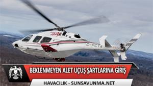 BEKLENMEYEN ALET UÇUŞ ŞARTLARINA GİRİŞ