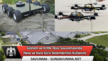 Gözlem ve Kritik Tesis Savunmasında Hava ve Kara Sürü Sistemlerinin Kullanımı