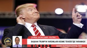BAŞKAN TRUMP’IN YARDIMLARI KESME TEHDİDİ İŞE YARAMADI!