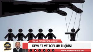 DEVLET VE TOPLUM İLİŞKİSİ