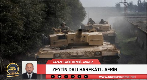ZEYTİN DALI HAREKÂTI – AFRİN