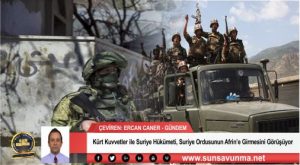 Kürt Kuvvetler ile Suriye Hükümeti, Suriye Ordusunun Afrin’e Girmesini Görüşüyor