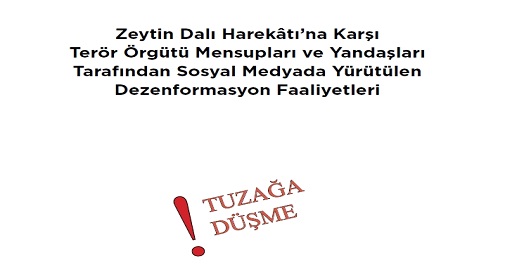 BYEGM’den DEZENFORMASYON Faaliyetlerine Karşı Uyarı