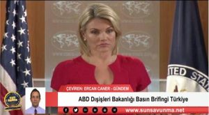 ABD Dışişleri Bakanlığı Basın Brifingi Türkiye