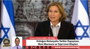 Erdoğan-Netanyahu Twitter Kapışması, Mavi Marmara ve Tzipi Livni Olayları