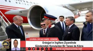 Erdoğan’ın İngiltere Ziyaretinde Gündemdeki Konulardan Bir Tanesi de Kıbrıs