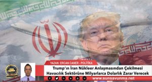 Trump’ın İran Nükleer Anlaşmasından Çekilmesi Havacılık Sektörüne Milyarlarca Dolarlık Zarar Verecek