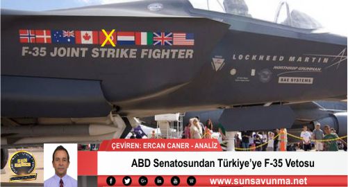 ABD Senatosundan Türkiye’ye F-35 Vetosu