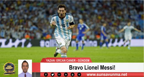 Bravo Lionel Messi!