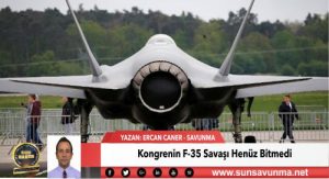 Kongrenin F-35 Savaşı Henüz Bitmedi