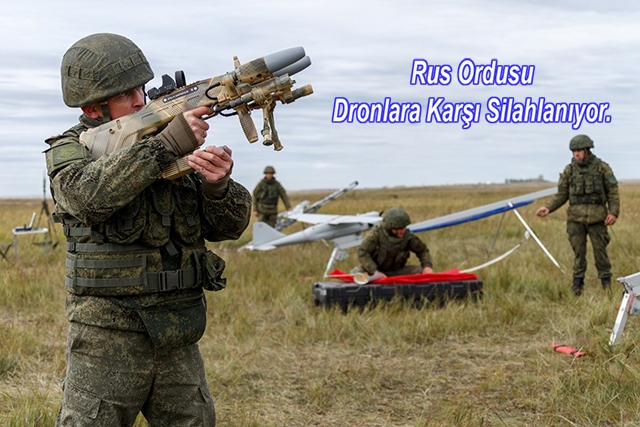 Rus Ordusunun Dronlara Karşı Savaş Eğitimi