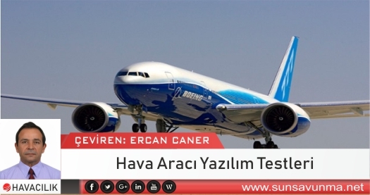 Hava Aracı Yazılım Testleri