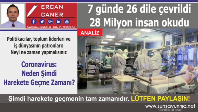 Coronavirus: Neden Şimdi Harekete Geçme Zamanı?