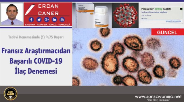 Fransız Araştırmacıdan Başarılı COVID-19 İlaç Denemesi