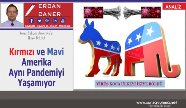Kırmızı ve Mavi Amerika Aynı Pandemiyi Yaşamıyor