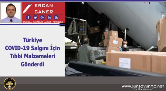 Türkiye COVID-19 Salgını İçin Tıbbi Malzemeleri Gönderdi