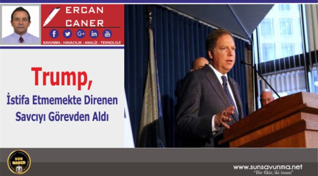 Trump, İstifa Etmemekte Direnen Savcıyı Görevden Aldı