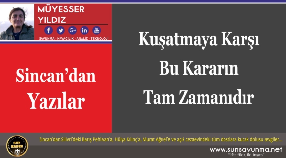 Kuşatmaya Karşı Bu Kararın Tam Zamanıdır