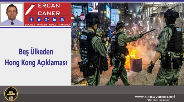 Beş Ülkeden Hong Kong Açıklaması