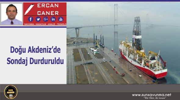 Doğu Akdeniz’de Sondaj Durduruldu