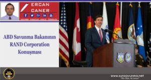 ABD Savunma Bakanının RAND Corporation Konuşması