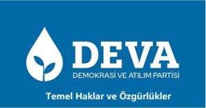 Demokrasi ve Atılım Partisi Programı Temel Haklar ve Özgürlükler