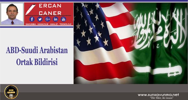 ABD-Suudi Arabistan Ortak Bildirisi
