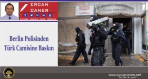 Berlin Polisinden Türk Camisine Baskın