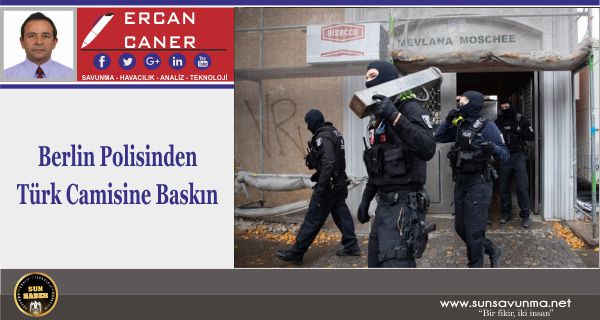 Berlin Polisinden Türk Camisine Baskın