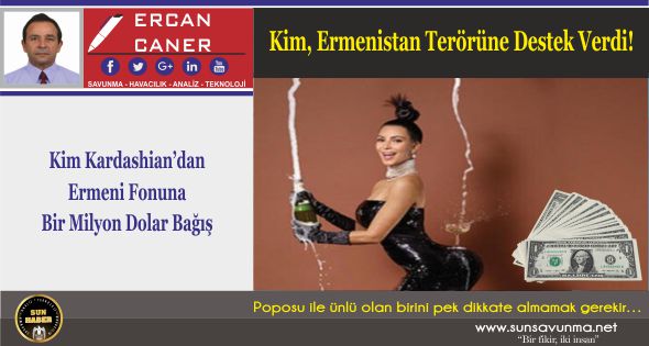 Kim Kardashian’dan Ermeni Fonuna Bir Milyon Dolar Bağış