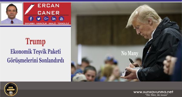 Trump Ekonomik Teşvik Paketi Görüşmelerini Sonlandırdı