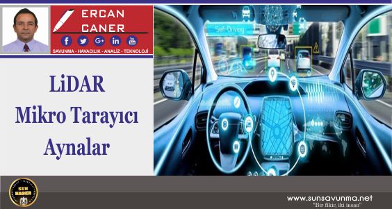 LiDAR Mikro Tarayıcı Aynalar