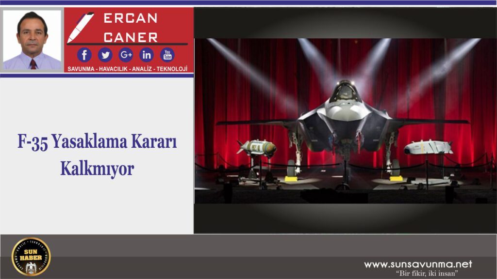 F-35 Yasaklama Kararı Kalkmıyor