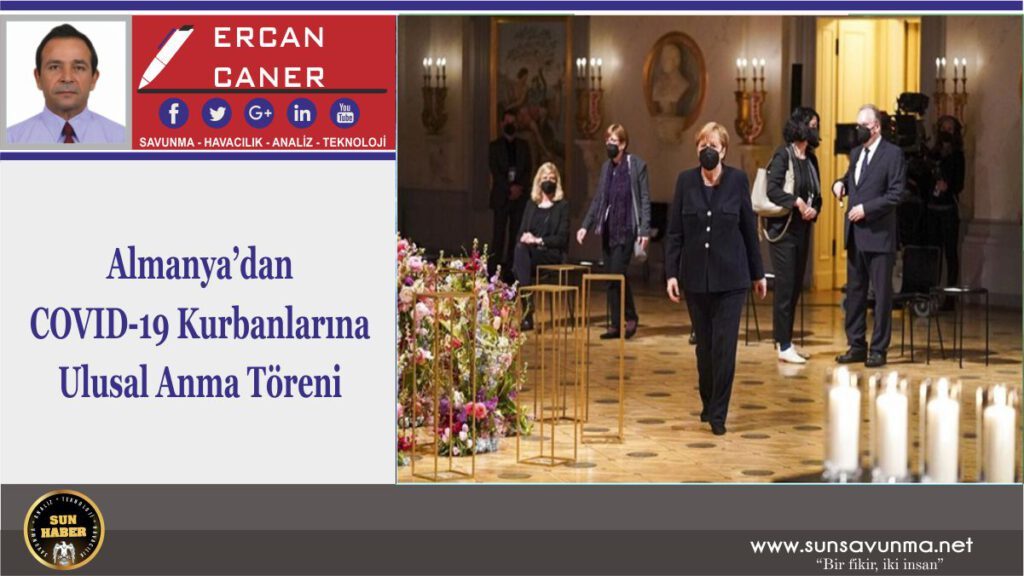 Almanya’dan COVID-19 Kurbanlarına Ulusal Anma Töreni