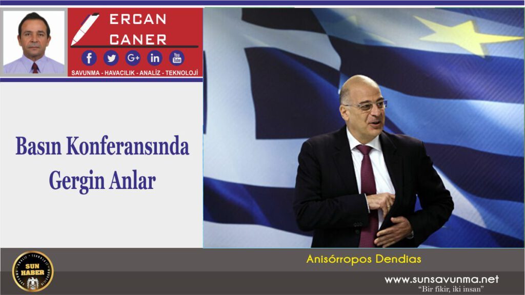 Basın Konferansında Gergin Anlar