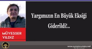 Yargımızın En Büyük Eksiği Giderildi!..