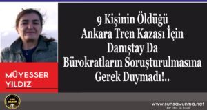 Danıştay Tren Kazasını Soruşturmaya Gerek Duymadı