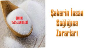 Şekerin İnsan Sağlığına Zararları