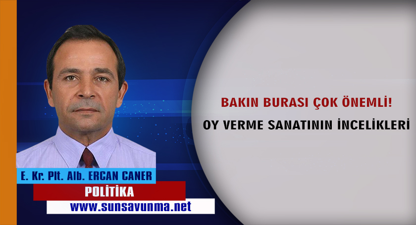 OY VERME SANATININ İNCELİKLERİ