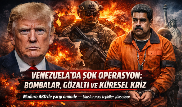 ABD Operasyonu Venezuela’yı Sarsıyor: Bombalama, Gözaltı ve Hukuki Kriz