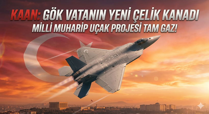 Milli Muharip Uçak KAAN Özellikleri: Türkiye’nin 5. Nesil Savaş Uçağı Ne Vaat Ediyor?