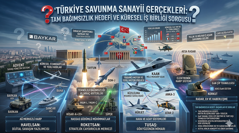 Türkiye Savunma Sanayii Gerçekten Bağımsız mı?